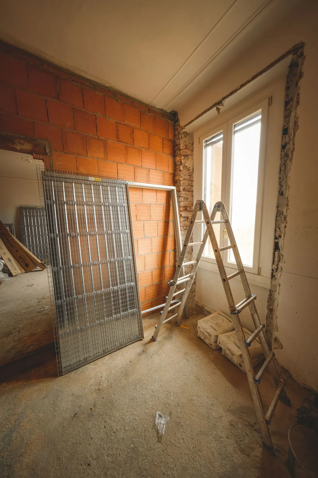 Interior mid fit out with materials still on the floor